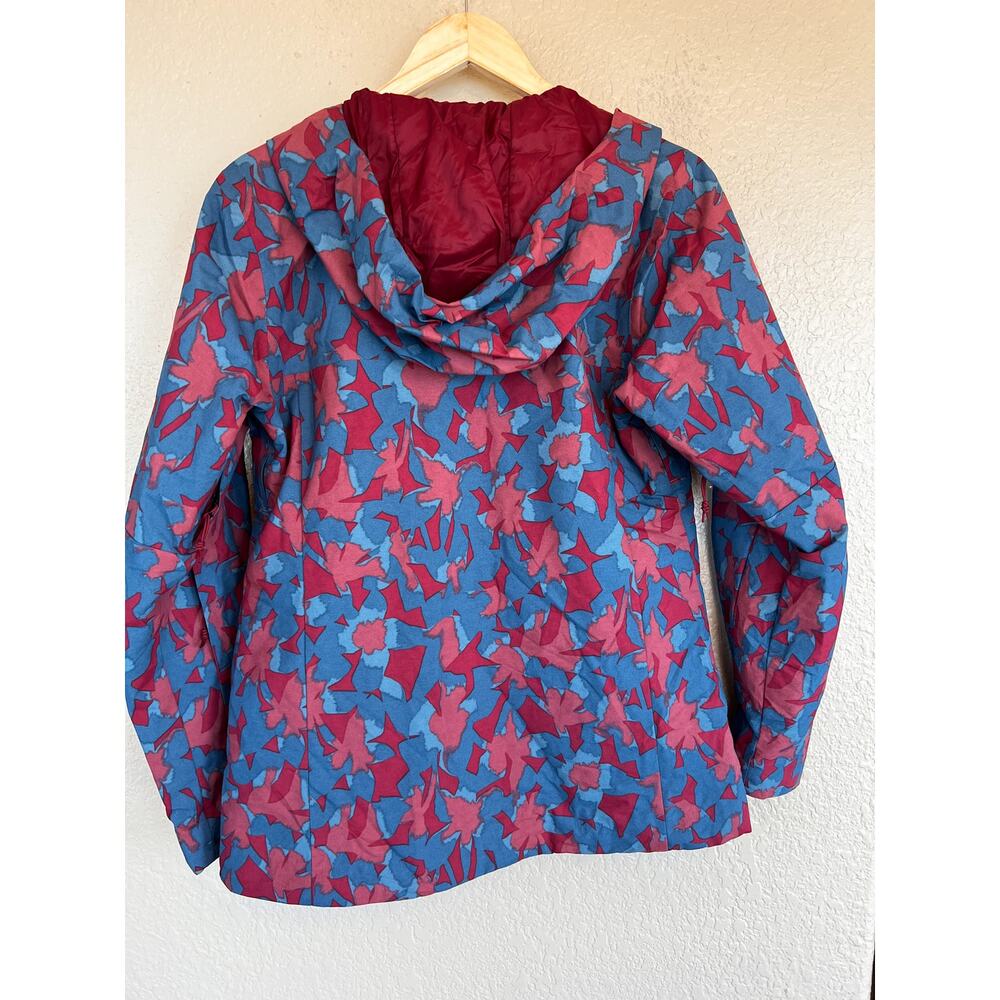 REI Powderbound Insulated Jacket Red Blue Camo XS Women's Water Resistant - Picture 3 of 5